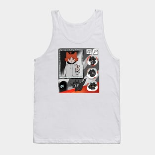 Mysterious Cat House Tank Top